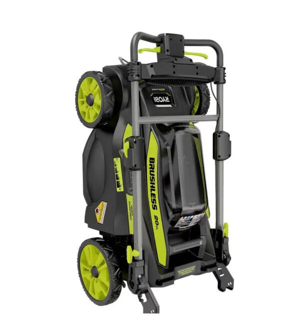 RYOBI 40V Brushless 20 in. Cordless Walk Behind Self-Propelled Lawn Mower with 6.0 Ah Battery & Charger - Image 6